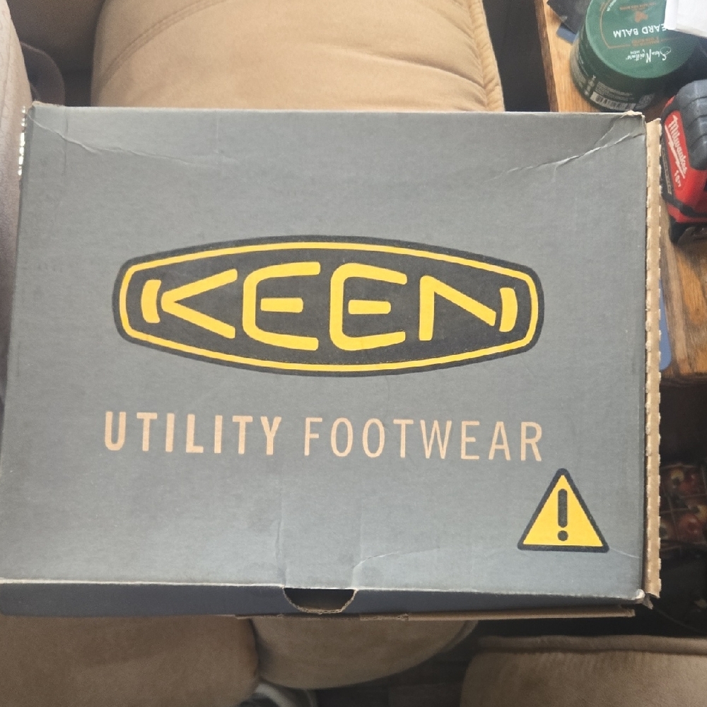 Keen Utility Footwear Box - Gray and Yellow